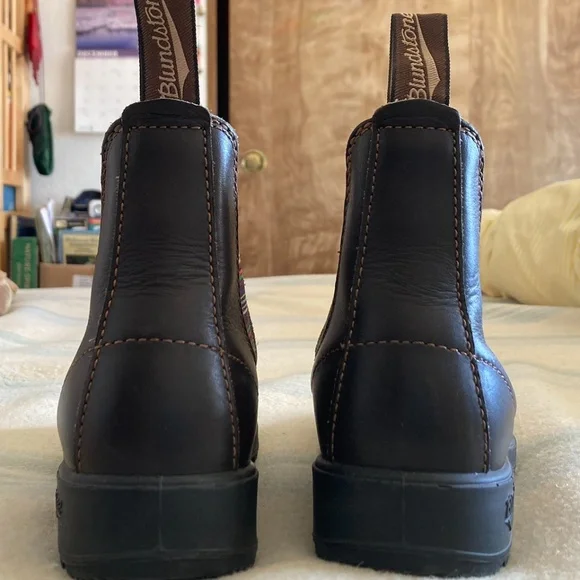 Blundstone Chelsea #1409 Stout Brown/Stripes size 7.5 Womens - Picture 5 of 11